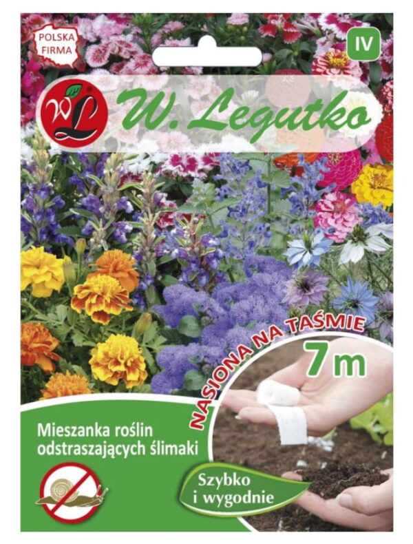 Mieszanka na ślimaki nasiona na taśmie 7m - W. Legutko