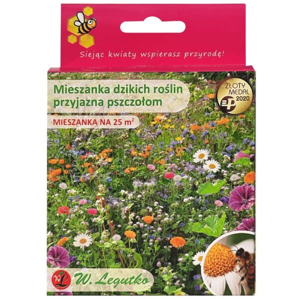 Mieszanka nasiona roślin miododajnych dzikich 125g - Legutko