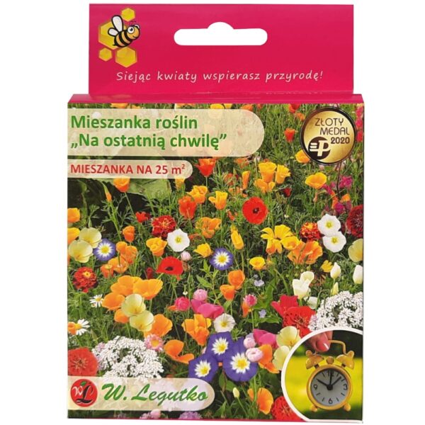 Mieszanka roślin jednorocznych Na ostatnią chwilę nasiona 125g - W. Legutko