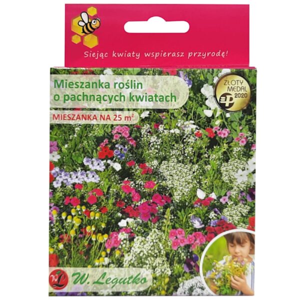 Mieszanka roślin o pachnących kwiatach nasiona 125g - W. Legutko