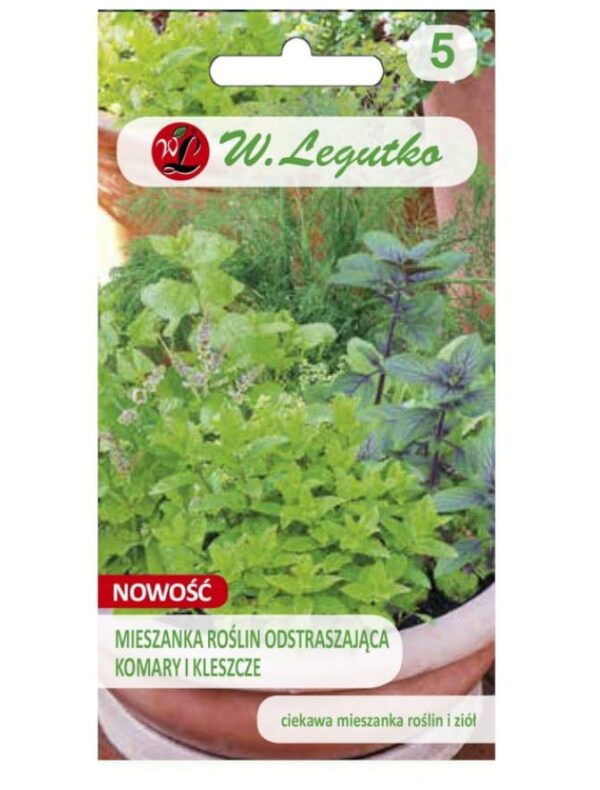 Mieszanka roślin odstraszająca komary i kleszcze 1g - W. Legutko