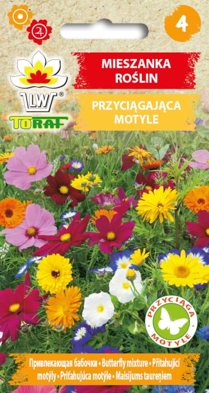 Mieszanka roślin przyciągająca motyle 1g - TORAF