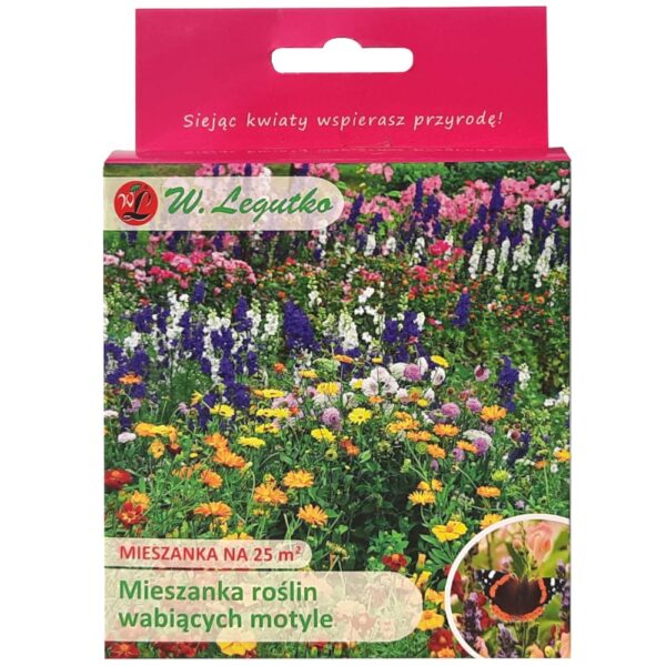 Mieszanka roślin wabiących motyle nasiona 125g - W. Legutko