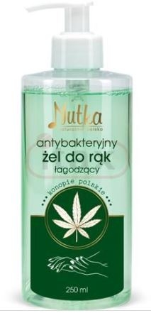 NUTKA antybakteryjny żel do mycia rąk- konopie polskie 250 ml