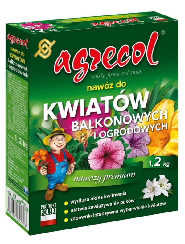 Naw&oacute;z do kwiat&oacute;w balkonowych i ogrodowych 1