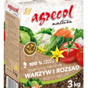 Nawóz do warzyw i rozsad organiczny 3kg - Agrecol Natura