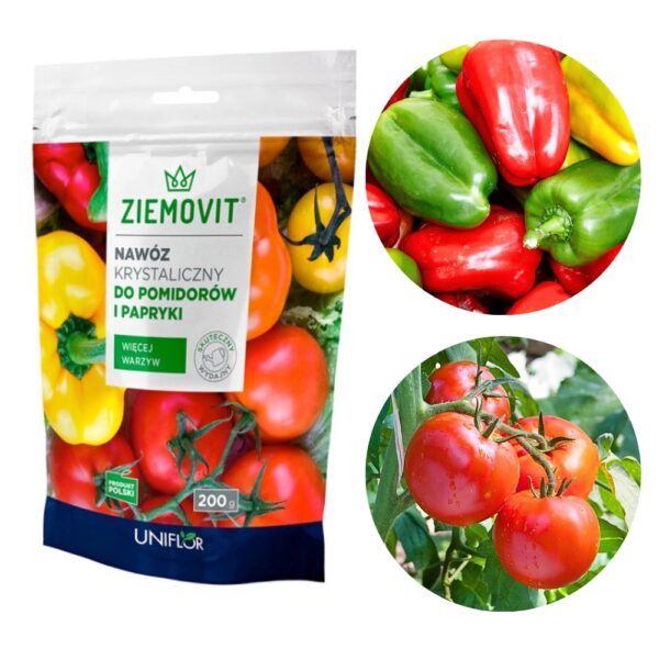 Naw&oacute;z krystaliczny do pomidor&oacute;w i papryk 200g - Ziemovit