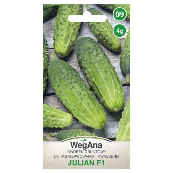 Og&oacute;rek konserwowy Julian F1 nasiona 4g - WegAna