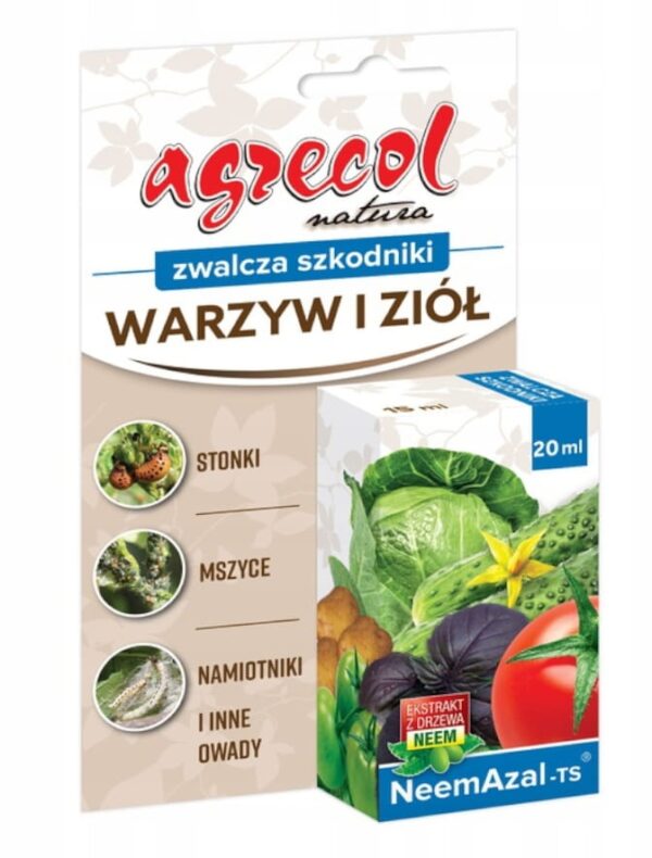 Oprysk na Mszycę Stonki Ziemi&oacute;rki NeemAzal 20ml - Agrecol Natura