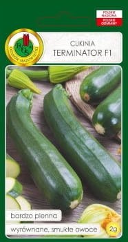 PNOS Dynia Cukinia zwyczajna Terminator F1 zielona 2g