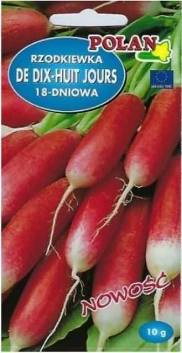POLAN Rzodkiewka de DIX-HIUT JOURS 10G