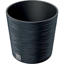 PROSPERPLAST Doniczka FURU Round - antracyt DFR250-S433