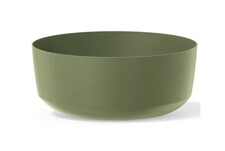 PROSPERPLAST Doniczka Gracia Low - ziemisty zielony 21