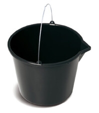PROSPERPLAST Wiadro Bucket 16l z lejkiem czarny IWIR16L