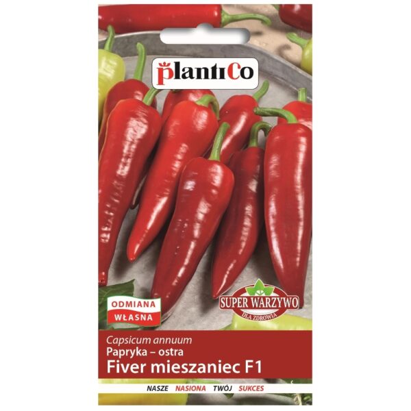 Papryka ostra Fiver mieszaniec F1 nasiona 0