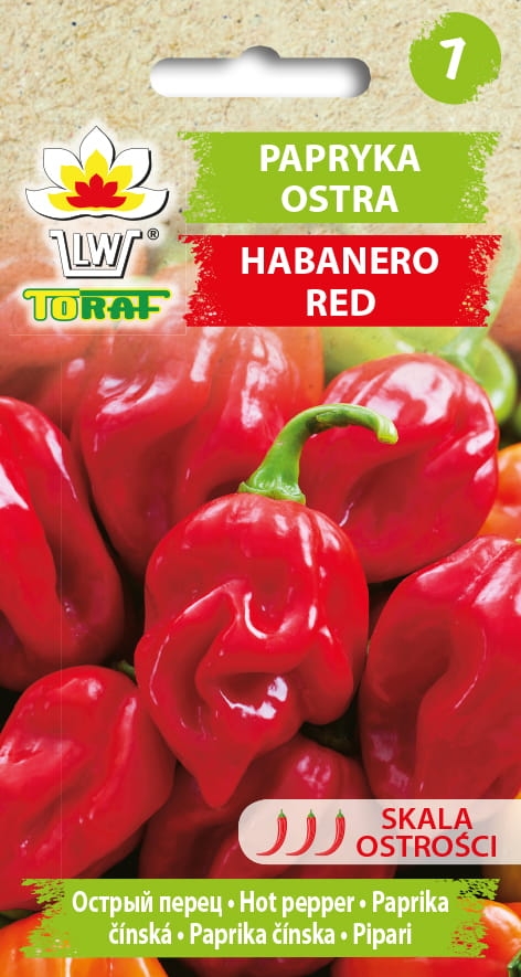 Papryka ostra Habanero Red nasiona 0