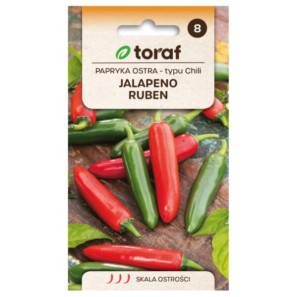 Papryka ostra Jalapeno Ruben nasiona 0