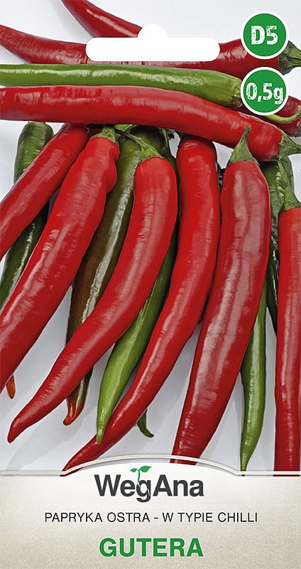 Papryka ostra w typie chilli Gutera nasiona 0