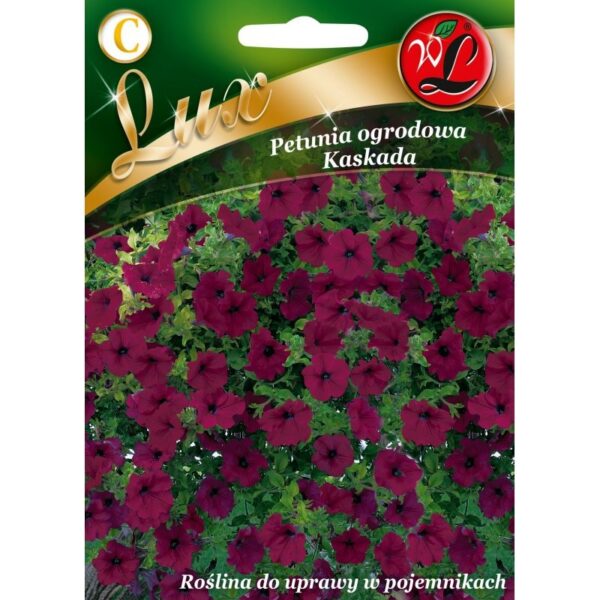 Petunia ogrodowa Kaskada purpurowa nasiona 0