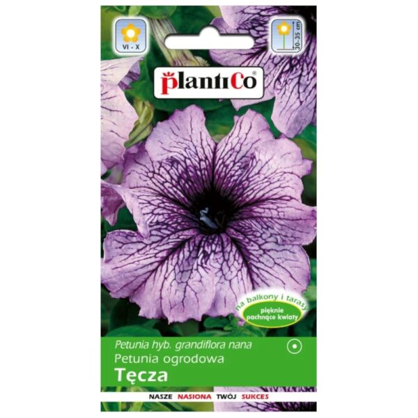 Petunia ogrodowa Tęcza nasiona 0