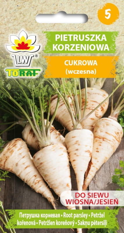 Pietruszka Cukrowa nasiona 5g - TORAF