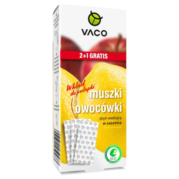 Płyn do pułapki na muszki owoc&oacute;wki skuteczny 3 szt. - VACO