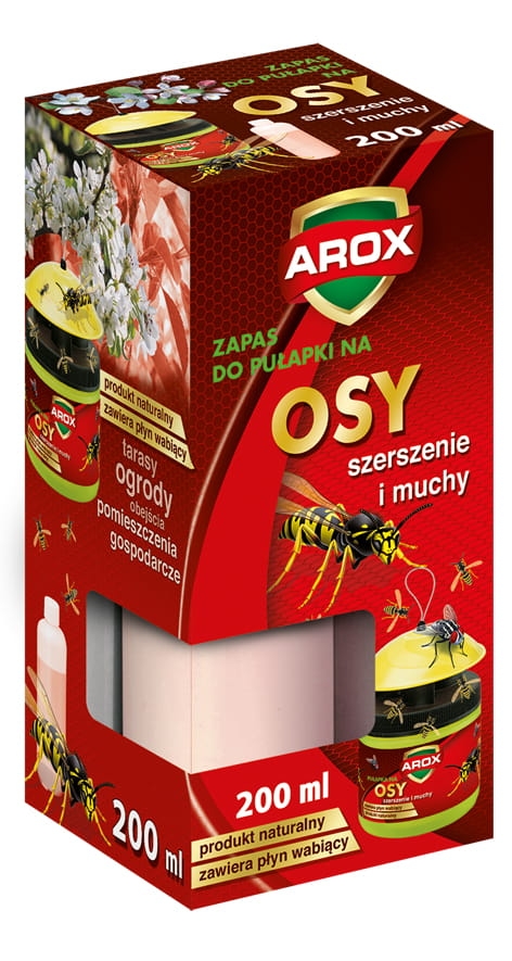 Płyn do pułapki na osy muchy szerszenie 200 ml - Arox