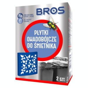 Płytki owadobójcze do śmietników 2 szt. - Bros