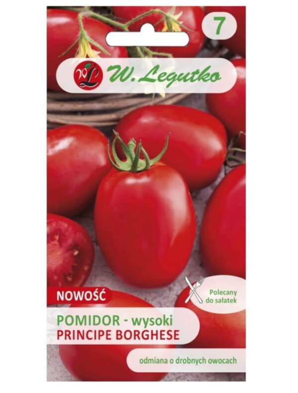 Pomidor gruntowy Principe Borghese 0.3g - W. Legutko