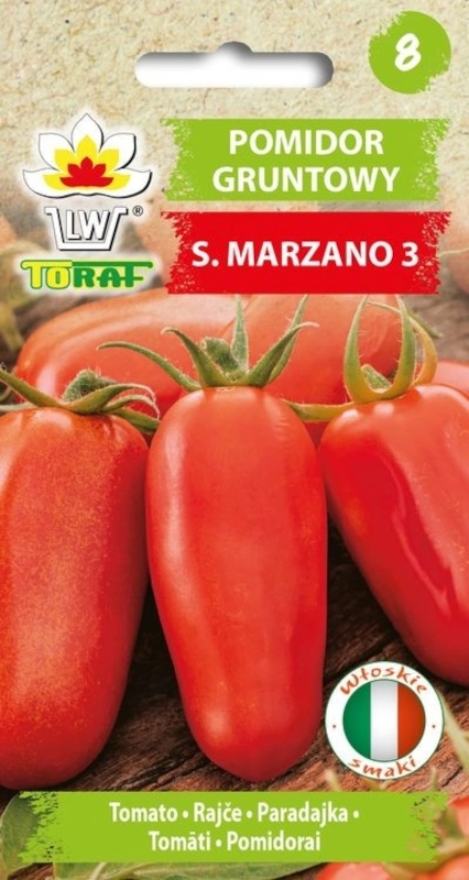 Pomidor gruntowy San Marzano 3 nasiona 0