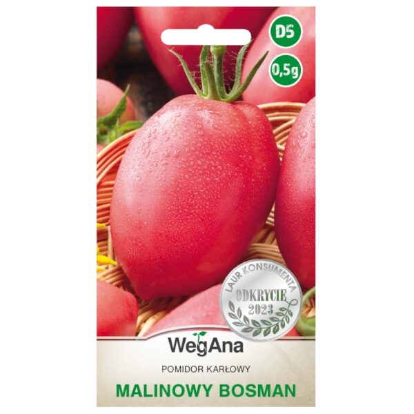 Pomidor karłowy Malinowy Bosman nasiona 0