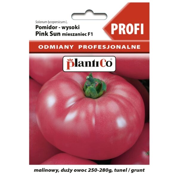 Pomidor pod osłony Pink Sun mieszaniec F1 nasiona 0