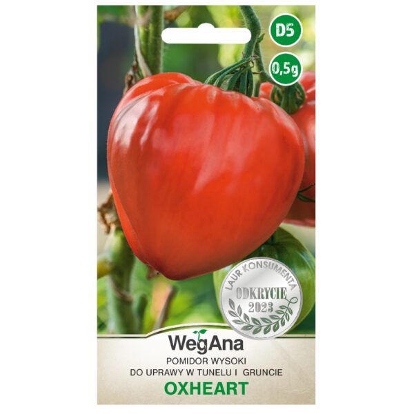 Pomidor wysoki Oxheart Bawole Serce nasiona 0