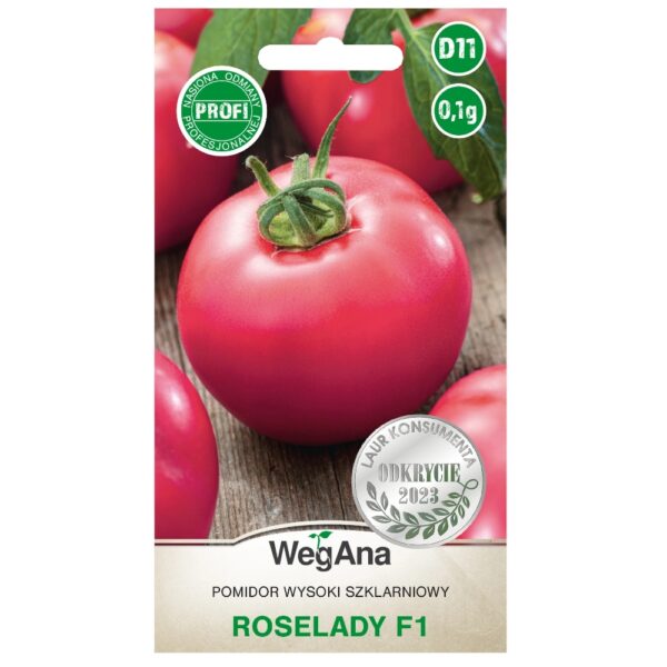 Pomidor wysoki szklarniowy Roselady F1 nasiona 0
