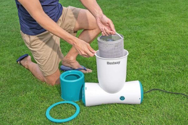 Pompa Filtrująca Skimatic z skimmerem 1050gal 3974L h BESTW