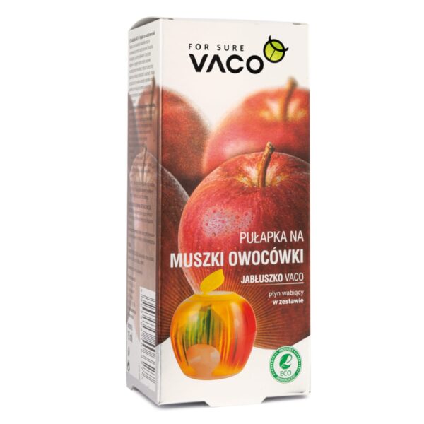 Pułapka na muszki owoc&oacute;wki z płynem Eco Jabłuszko 1szt. - VACO