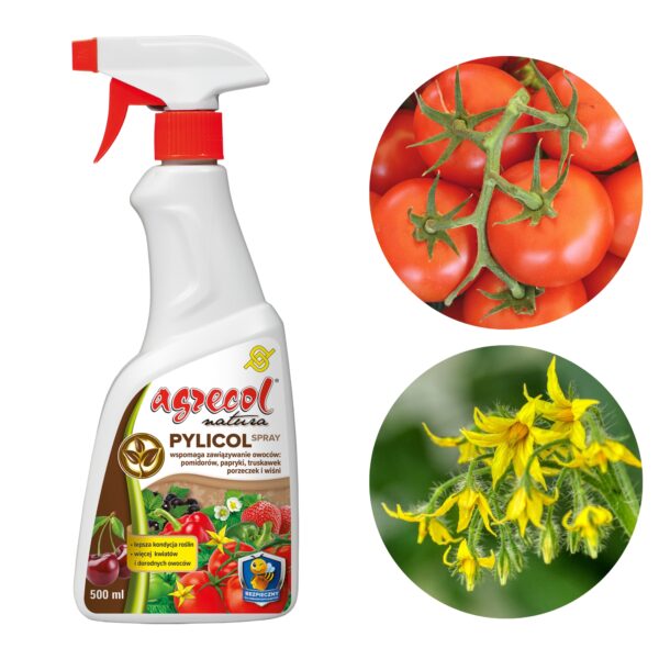 Pylicol Spray Ułatwia Zawiązywanie Pomidor&oacute;w papryki truskawek 500ml - Agrecol