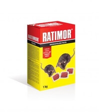 Ratimor Bromadiolon granulat karton 1kg