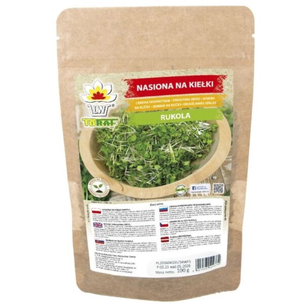 Rukola nasiona na kiełki 100g - TORAF