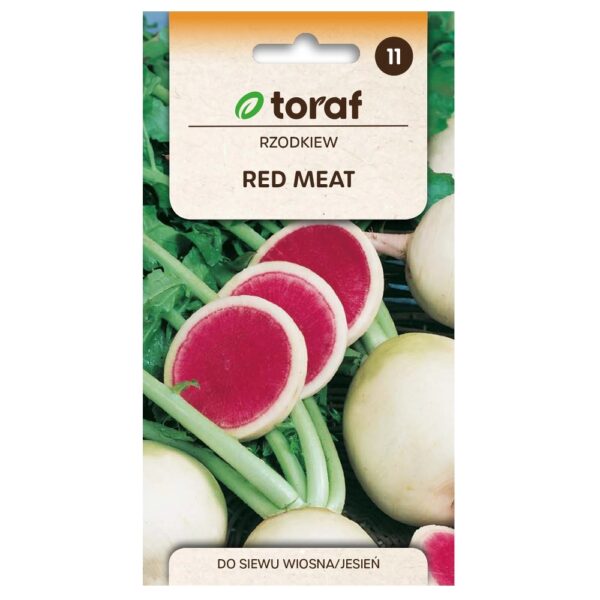 Rzodkiew Red Meat nasiona 1g - TORAF
