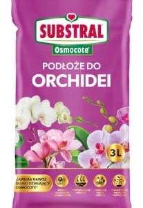 SUBSTRAL Podłoże Ziemia do Storczyków Orchidei Osmocote 3 l