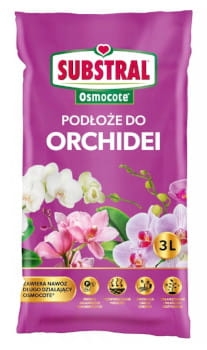 SUBSTRAL Podłoże Ziemia do Storczyk&oacute;w Orchidei Osmocote 3 l