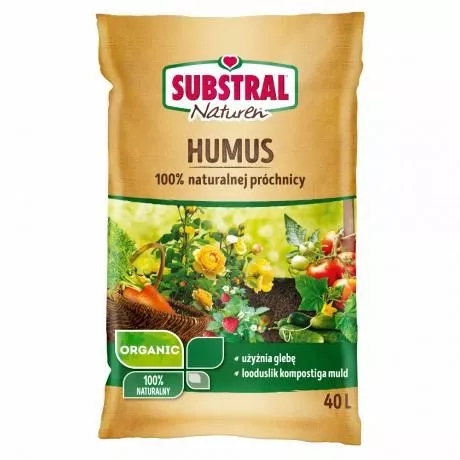 SUBSTRAL Terra Humus Podłoże Organiczne 40l