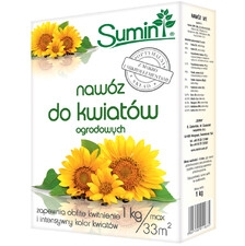 SUMIN Naw&oacute;z do kwiat&oacute;w ogrodowych 1kg optymalny skład