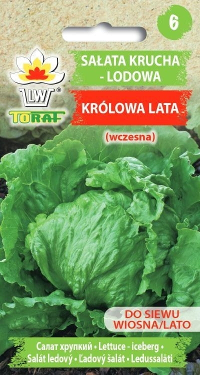 Sałata Kr&oacute;lowa Lata Krucha Lodowa 1g - TORAF