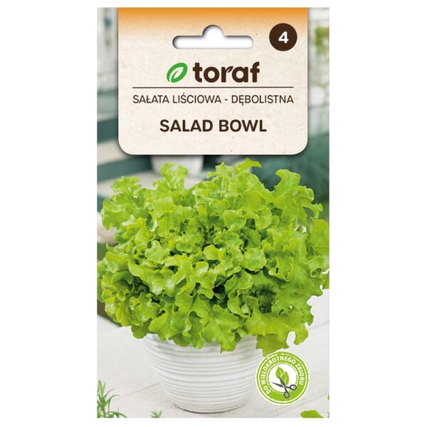Sałata liściowa dębolistna Salad Bowl nasiona 1g - TORAF