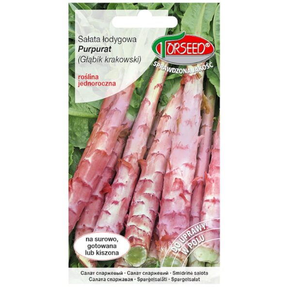 Sałata łodygowa (Głąbik)&nbsp;Purpurat nasiona 0