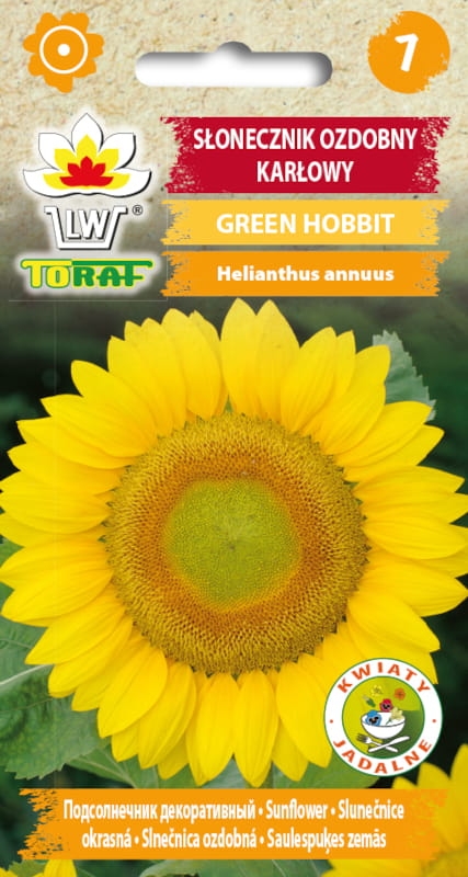 Słonecznik ozdobny karłowy Green Hobbit 1g - TORAF