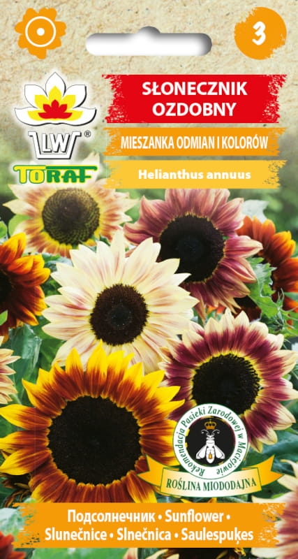 Słonecznik ozdobny mix 2g - TORAF