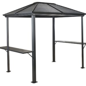 Sojag Metalowy pawilon grillowy Dakota Antracyt 178x243x246cm